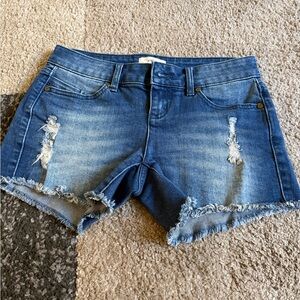 O'Neill Distressed Blue Jean Shorts/ Size 1